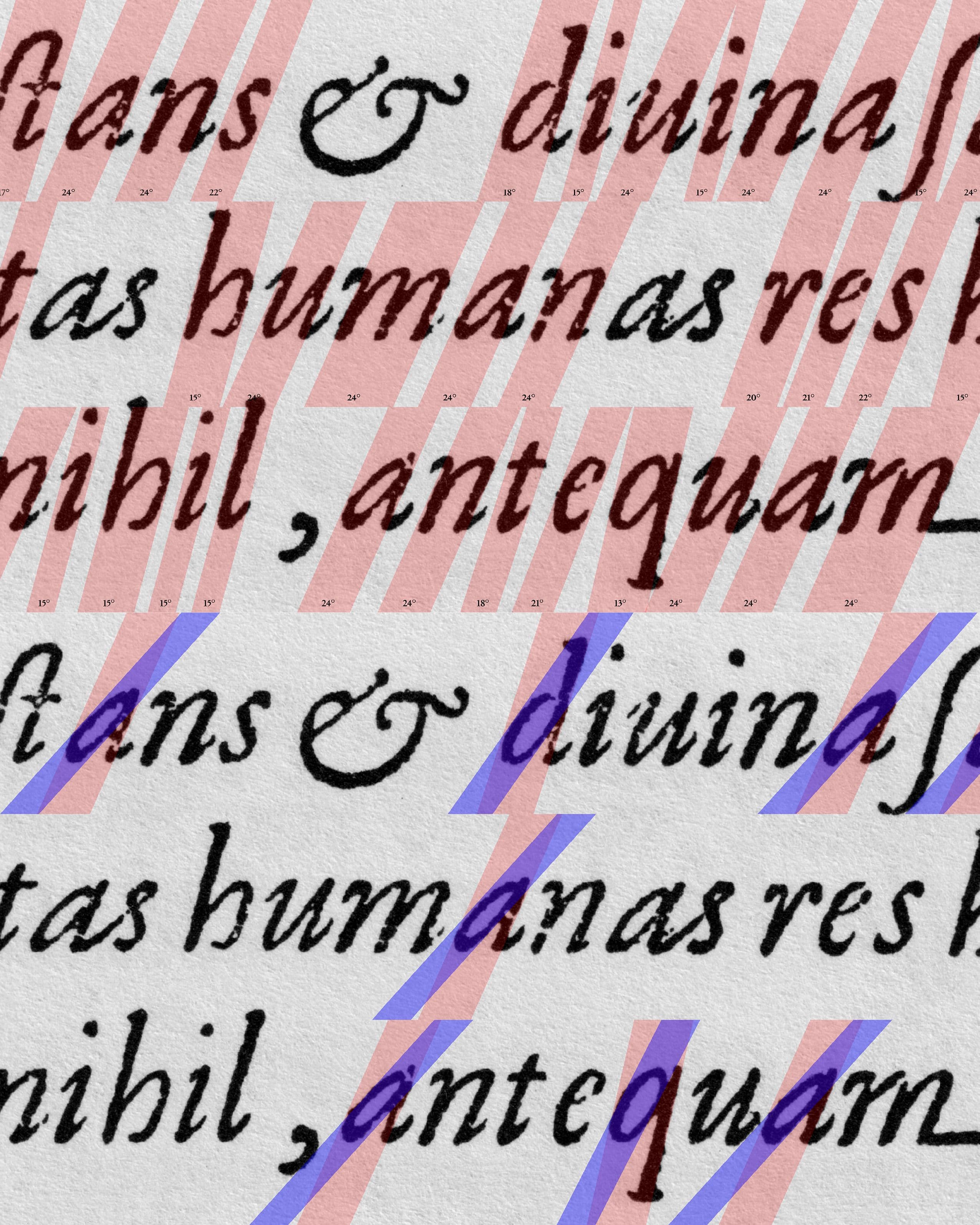 Close-up – Granjon’s Paragon Italic (1554)